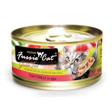 Fussie Cat Premium Tuna In Aspic Grain-Free Wet Cat Food 2.82oz case of 24