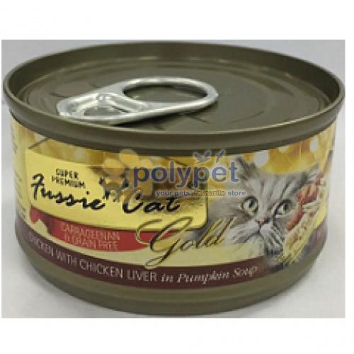 Fussie Cat Super Premium Chicken & Liver In Pumpkin Soup Grain-Free Wet Cat F...