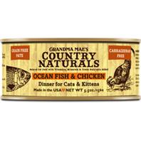 Pack Of 24, Country Naturals Grain Free Cat & Kitten Pate Grandma Mae S Country