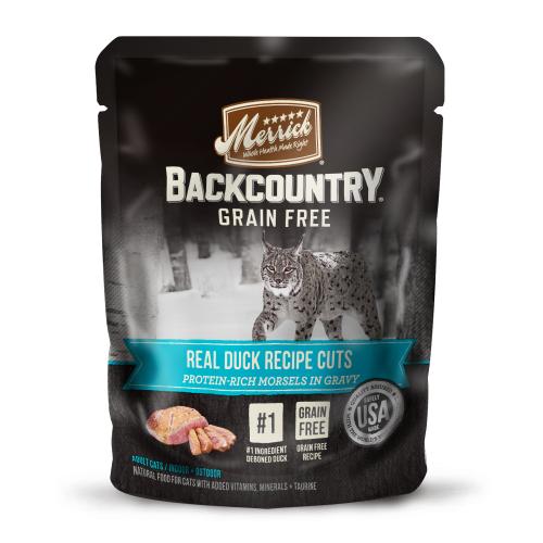 Merrick 61047122 3 oz Backcountry Cat Pouch Duck Cut