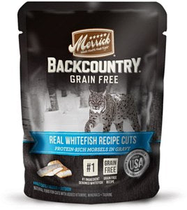 Merrick Backcountry Grain-Free Real Salmon Recipe Freeze Dried Cat Treats, 3 Oz, 24 Ct