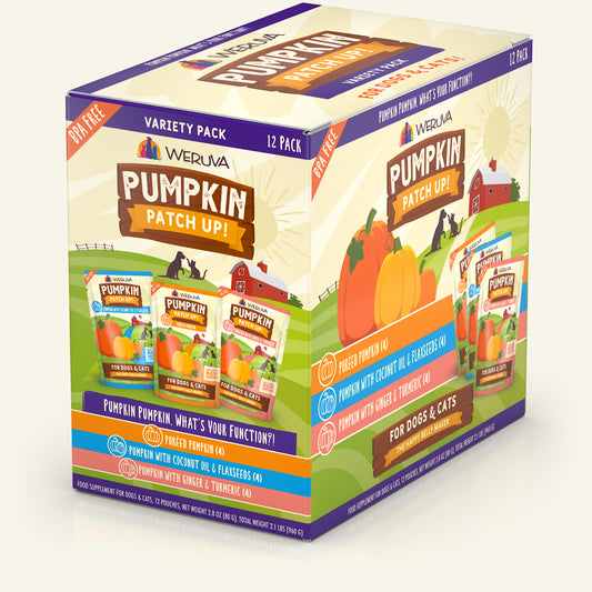 Weruva Pumpkin Patch up! Food Suppliment for dogs and cats 1.05 oz Pouch What's Your Function?