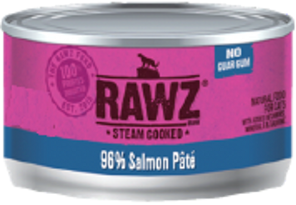 Rawz 96% Salmon Cat Food 3oz