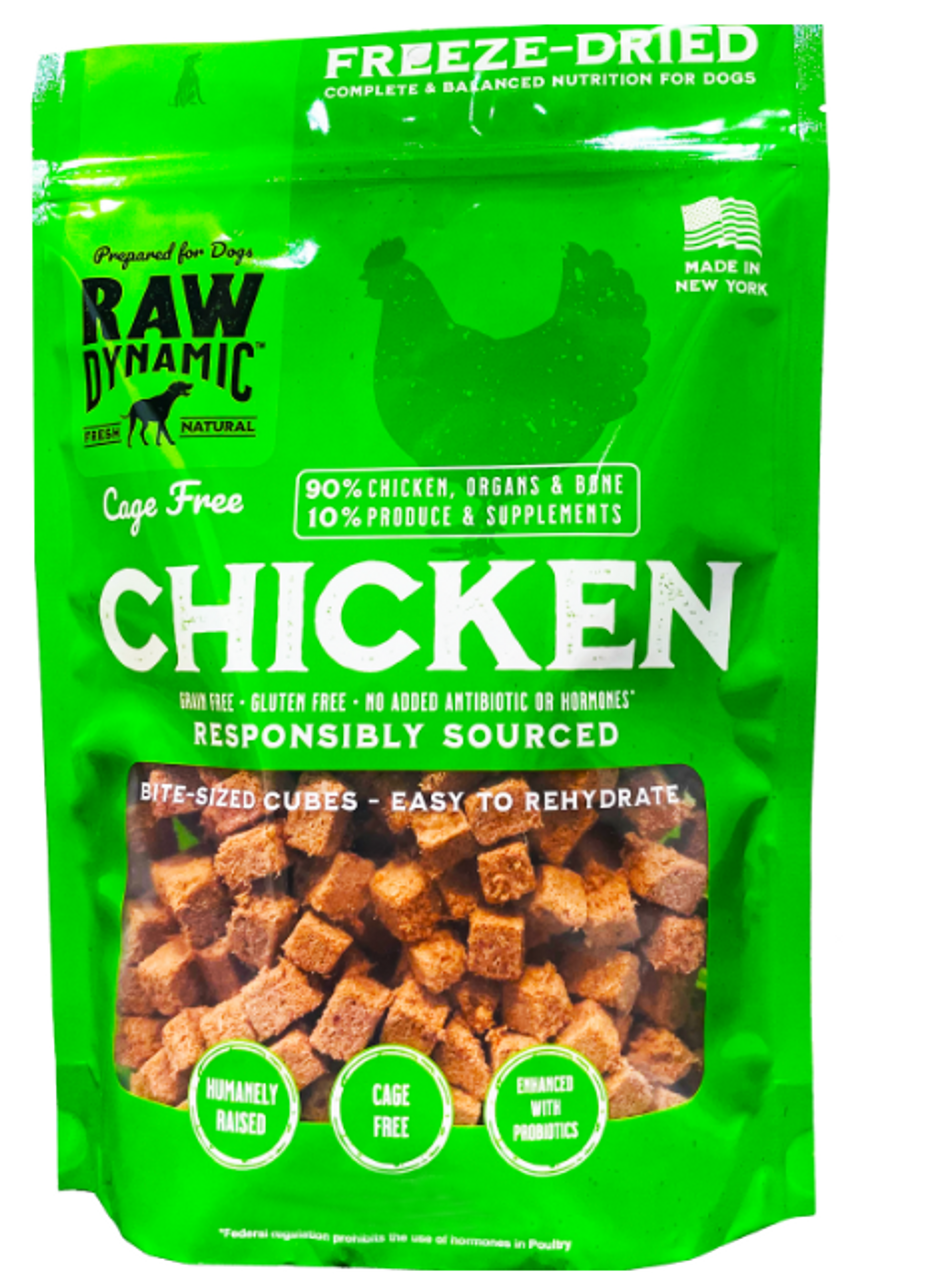 Raw Dynamic Freeze Dried Dog Treat Chicken 1.5oz