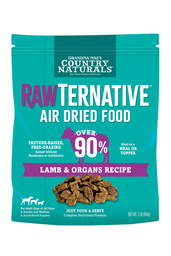 Grandma Mae's Rawternative  Air Dried Dog Food 5oz