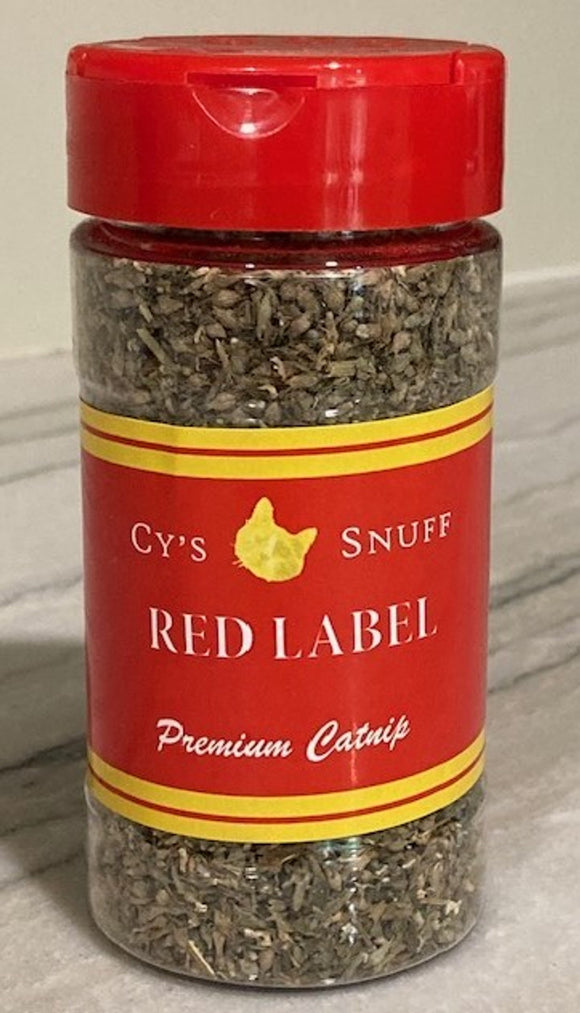 Cy's Snuff Red Label Premium All Natural Catnip .60 oz