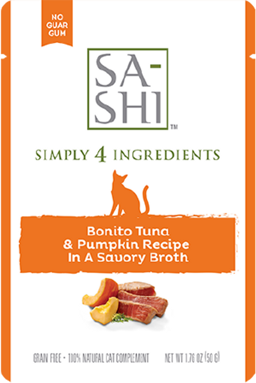 Sa-shi Bonito Tuna & Pumpkin Recipe  1.76oz