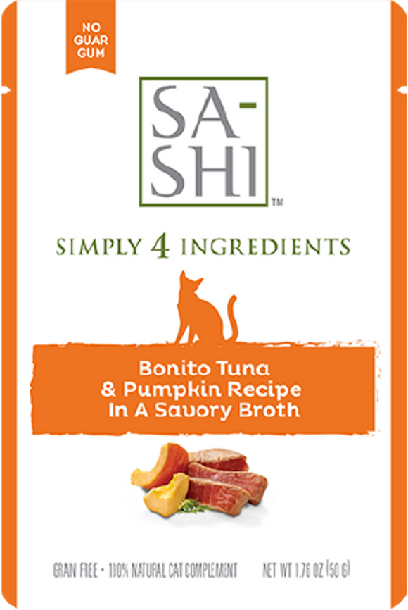 Sa-shi Bonito Tuna & Pumpkin Recipe  1.76oz