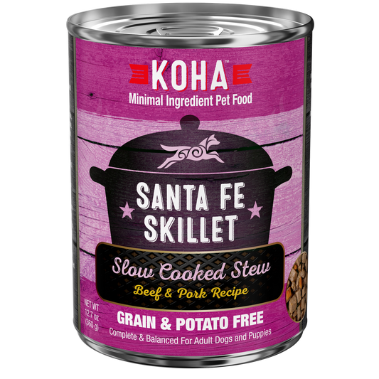 Koha Slow Cooked Stew for Dogs 12.7oz Santa Fe Skillet