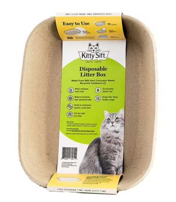 Kitty Sift Large Disposable Litter Box