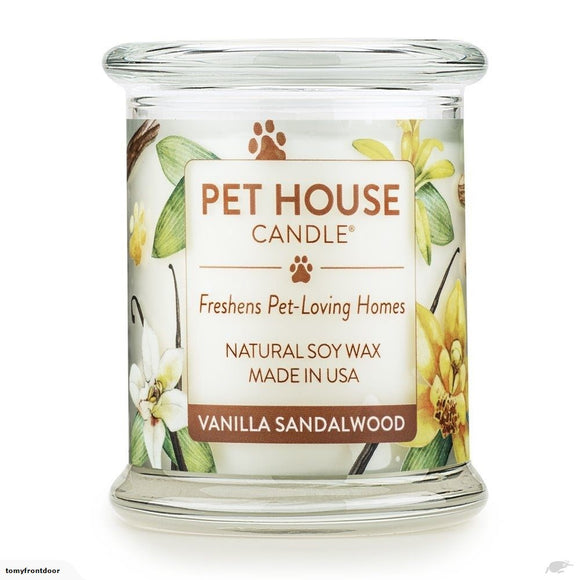Pethouse Candle Large Vanilla Sandlewood