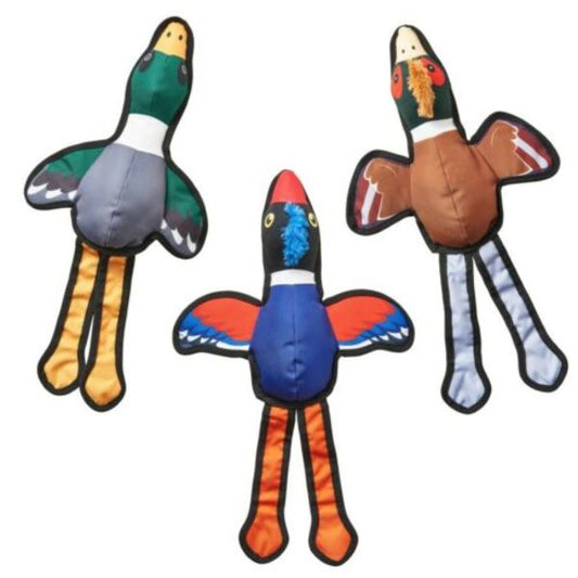 Spot Love The Earth Dog Toy Oxford Ducks  Assorted  1ea/20 in - PDS-077234547106