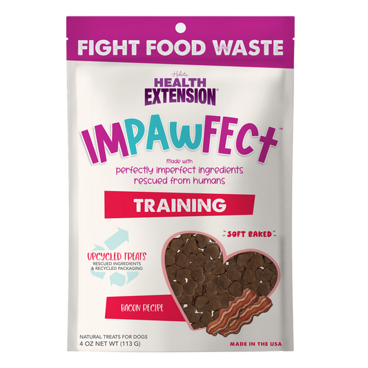 Health Extension Pet Care - Impawfect Bacon Training Treats 4 oz