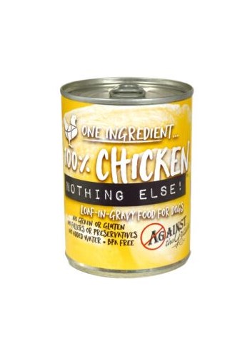 Against the Grain Nothing Else One Ingredient Chicken Dog Food 12-11 oz cans