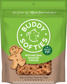 Cloud Star Buddy Biscuits Softies Soft & Chewy Dog Treats, Roasted Chicken, 6 oz. Pouch