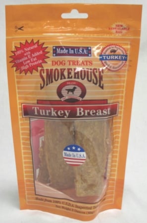 Smokehouse USA Turkey Breast Turkey Dog Treats  3oz