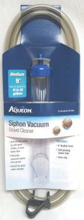 Aqueon Siphon Vacuum Gravel Cleaner  Medium  9 Inches