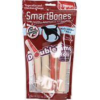 SmartBones DoubleTime Rolls 4 Count  Large  Rawhide-Free Chews For Dogs