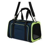 Petmate Inc-Carriers-See & Extend Pet Carrier for Dogs  Navy  18