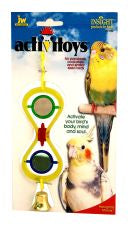 JW Insight Hour Glass Mirror Bird Toy