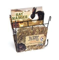Super Pet Rabbit Hay Manger Feeder with Salt Hanger Multi-Colored