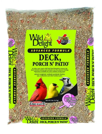 Wild Delight Deck  Porch  N  Patio Wild Bird Feed  5 lb. Bag