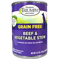 Triumph Pet Industries 486082 Triumph Grain Free Beef & Veg Stew Can Dog Food