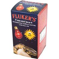 Fluker s Red Heat Bulb (75 watt)