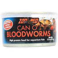 Zoo Med Can O  Bloodworms 3.2 oz