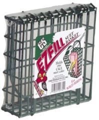 C&S Hanging EZ Fill Suet Cake Feeder for Woodpeckers and Other Wild Birds - Green