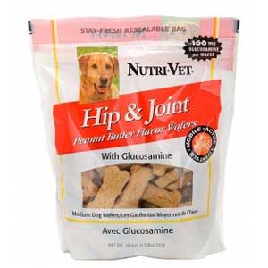 Nutri-Vet Hip and Joint Regular Strength Dog Biscuits 19.5oz
