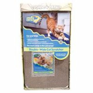 OurPets Cosmic Double-Wide Cat Scratcher