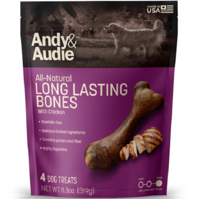 Andy & Audie Long-Lasting Chew Bone  Chicken 11.3oz