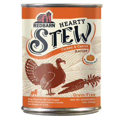 REDBARN Dog Turkey and Carrot Stew 12oz