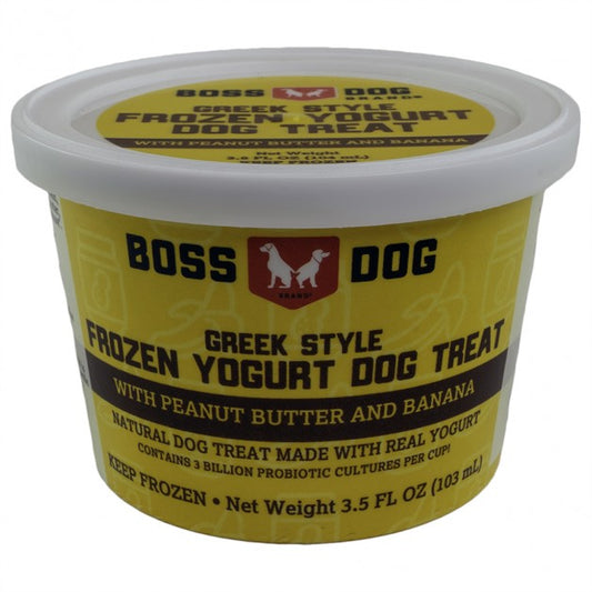 Boss Dog Frozen Yogurt Peanut Butter & Banana 3.5 oz
