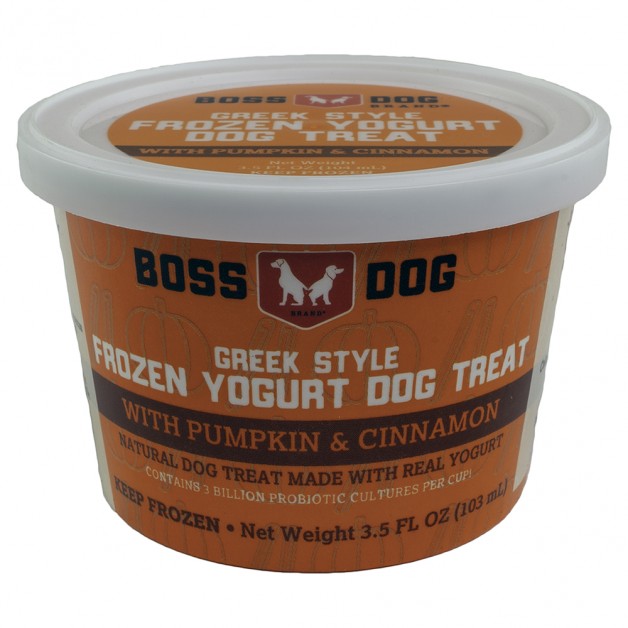 Boss Dog Frozen Yogurt Pumpkin & Cinnamon 3.5 oz