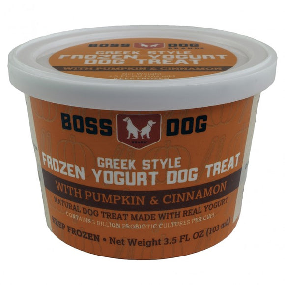 Boss Dog Frozen Yogurt Pumpkin & Cinnamon 3.5 oz