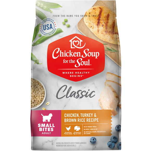 Chicken Soup for the Soul Chicken  Duck & Turkey Flavor Dry Dog Food   28 lb. Bag