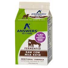 Answers Frozen Fermented Cow Milk Kefir Pint 16oz