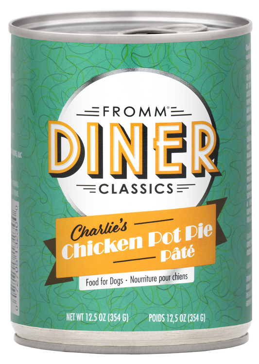Fromm® Diner Classics Charlie’s Chicken Pot Pie Pâté Food for Dogs 12.5 oz