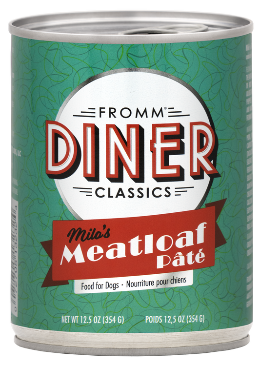 Fromm® Diner Classics Milo's Meatloaf Pâté Food for Dogs 12.5 oz