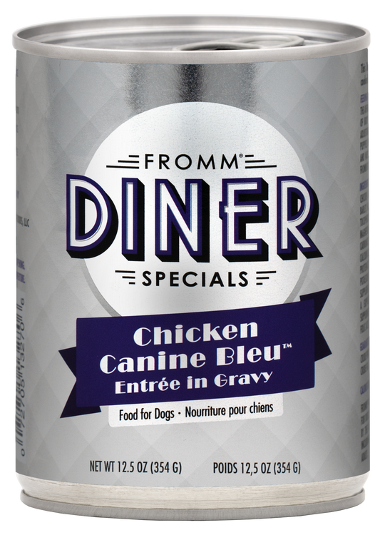 Fromm® Diner Specials Chicken Canine Bleu™ Entrée in Gravy Food for Dogs 12.5 oz