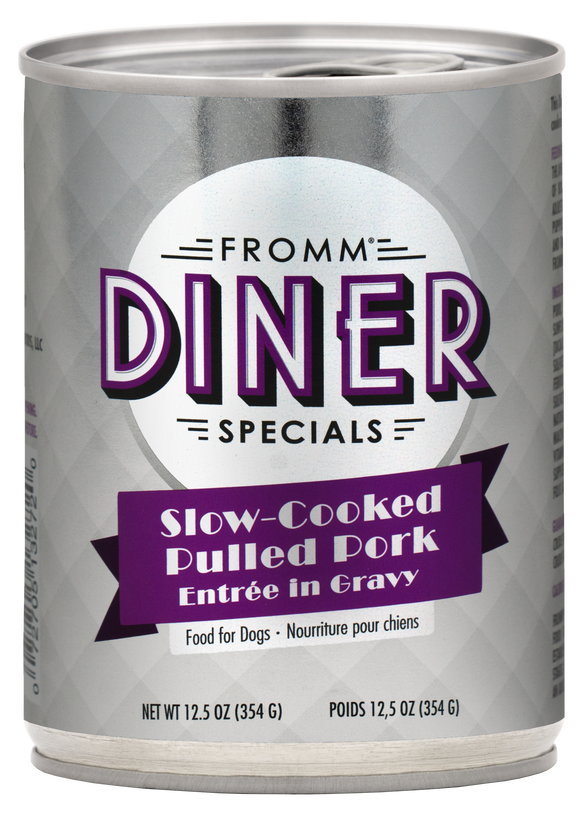 Fromm® Diner Specials Slow-Cooked Pulled Pork Entrée in Gravy Food for Dogs 12.5 oz