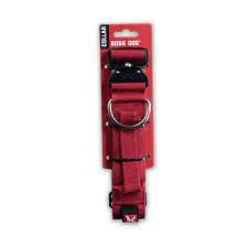 Boss Dog Tactical Collar 15-18in 1.5in Red