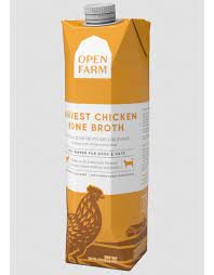 Open Farm Chicken Bone Broth for Dogs/Cats 33.8oz