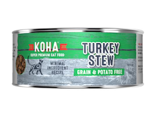 Koha Cat Minimal Ingredient Turkey Stew 5.5oz