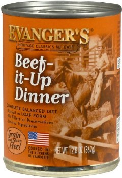 Evanger's Classic Recipes Grain-Free Beef It Up Dinner Wet Cat Food, 13 Oz