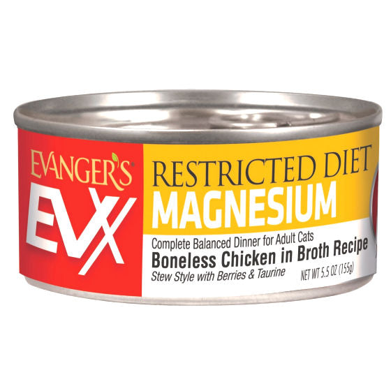 Evenger's Restricted Diet 5.5oz We Cat Food, Magnesium