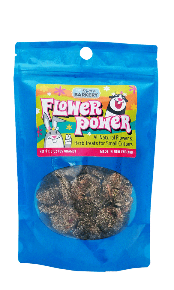 Micro Barkery 3oz Flower Powerherb Grass Treats