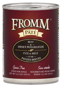 Fromm Beef & Sweet Potato Pâté Food for Dogs 12.2 oz
